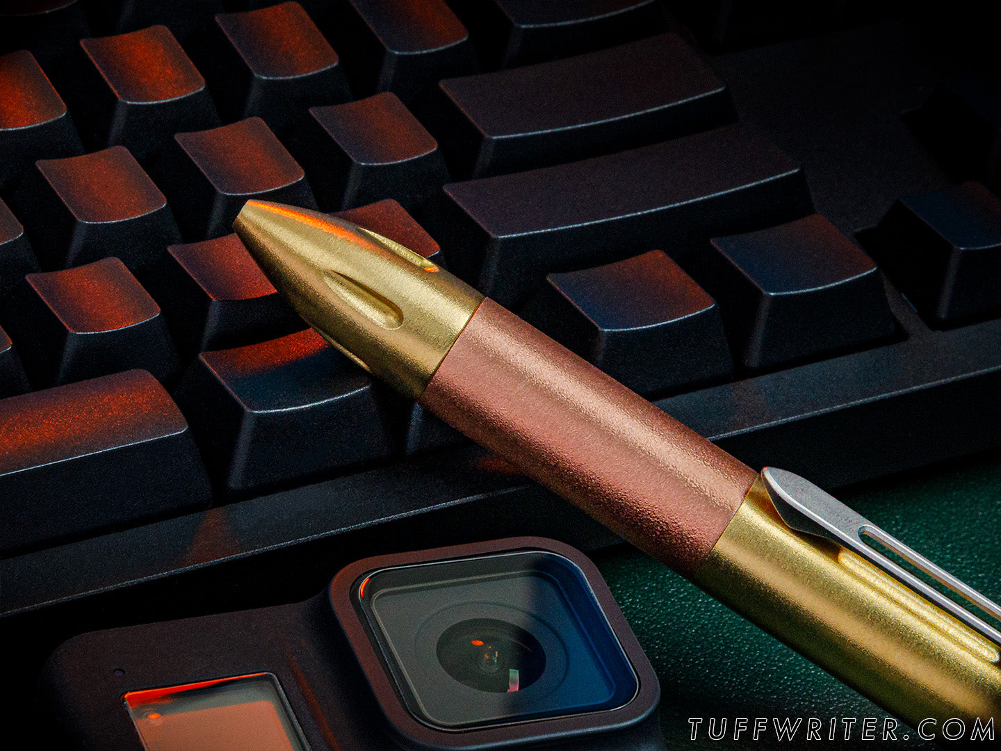 Mk2 Heavy SPECIAL MISSION Pen - Brass Brushed/Copper