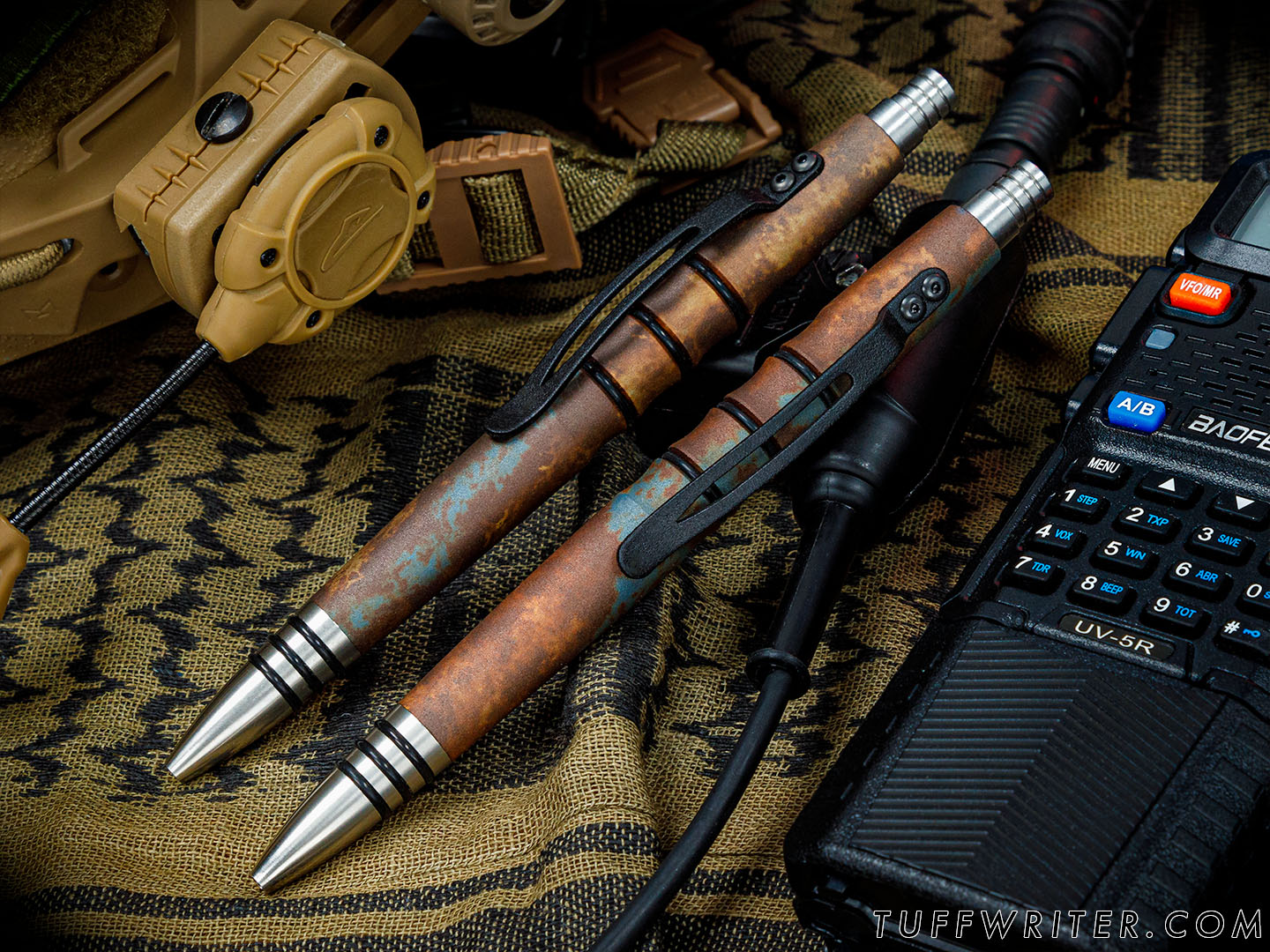 Precision Press SPECIAL MISSION Pen - CASE HARDENED - Aluminum/Anodized