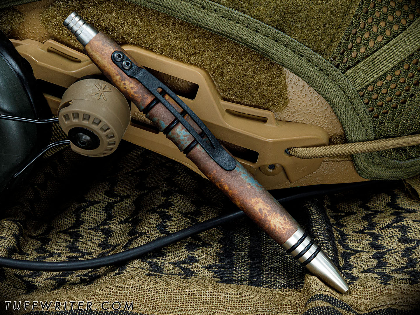 Precision Press SPECIAL MISSION Pen - CASE HARDENED - Aluminum/Anodized