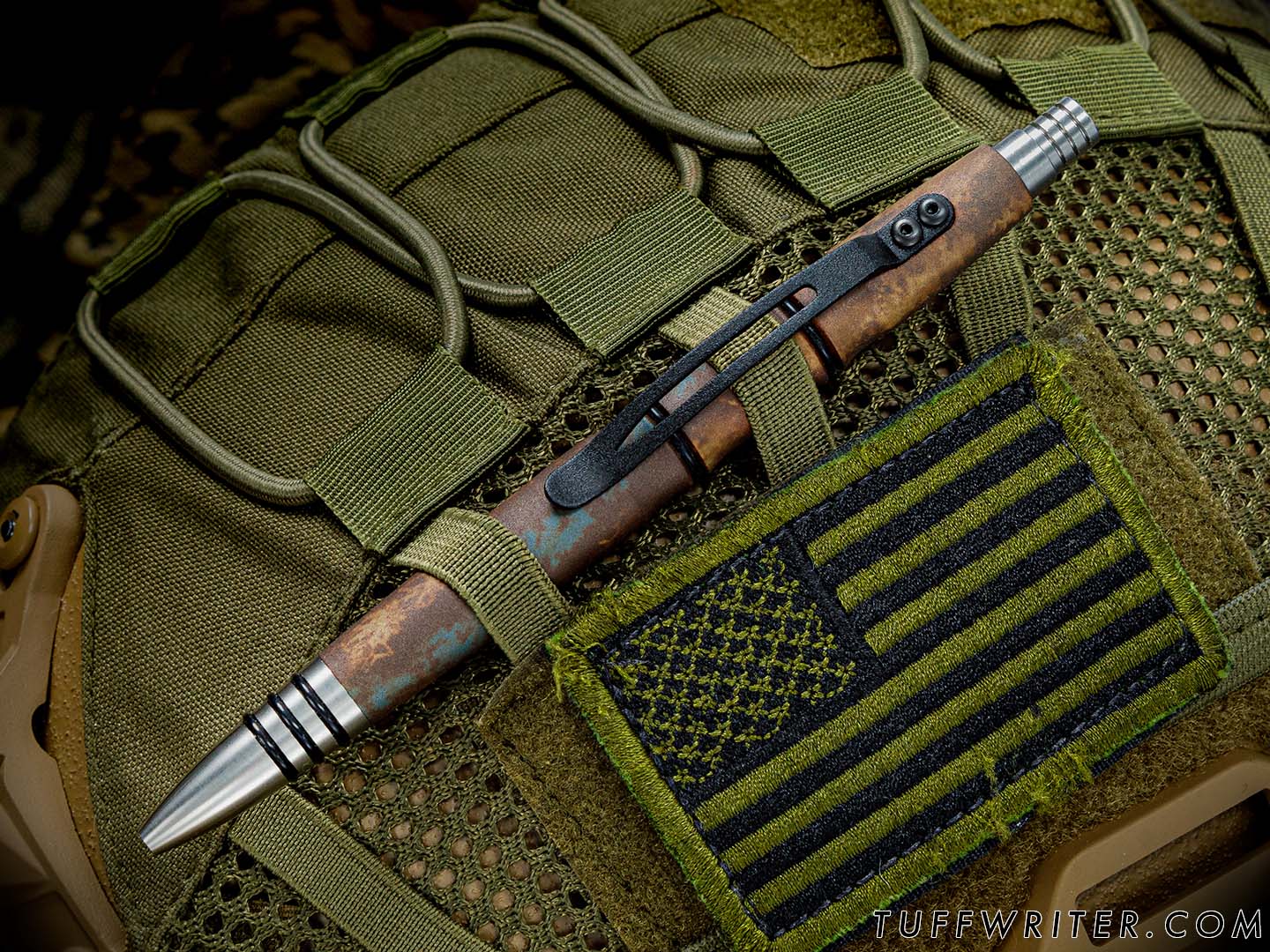 Precision Press SPECIAL MISSION Pen - CASE HARDENED - Aluminum/Anodized