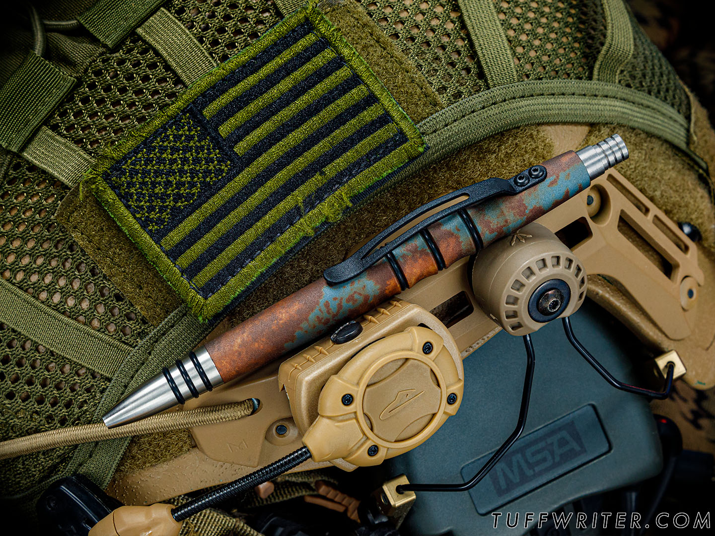 Precision Press SPECIAL MISSION Pen - CASE HARDENED - Aluminum/Anodized