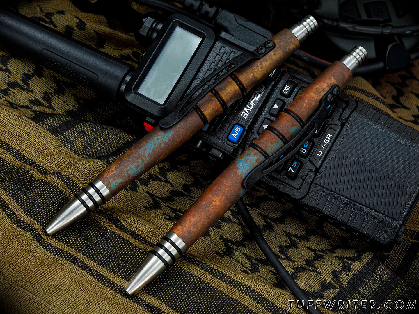 Precision Press SPECIAL MISSION Pen - CASE HARDENED - Aluminum/Anodized