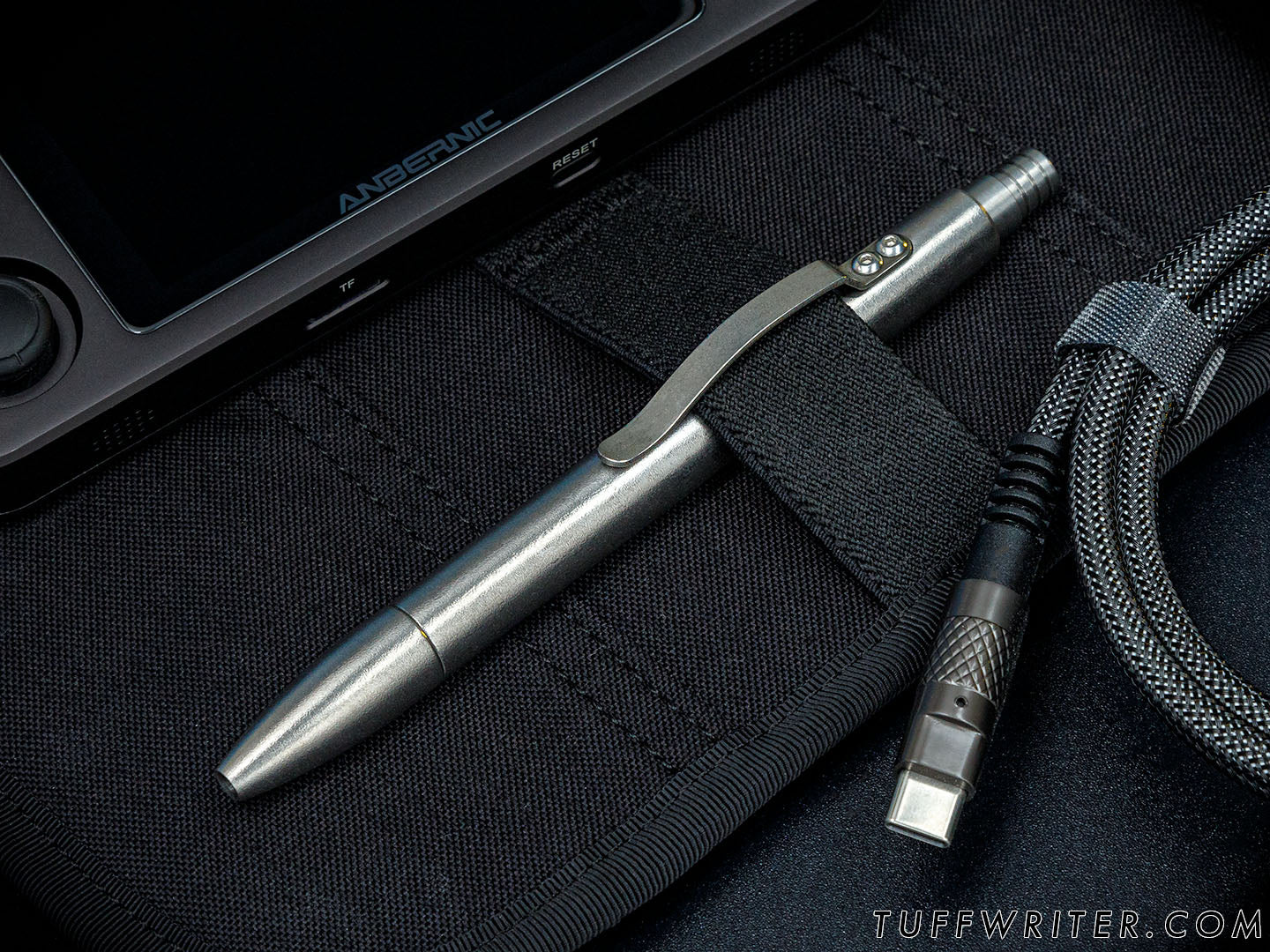 Analog Press Pen - Titanium