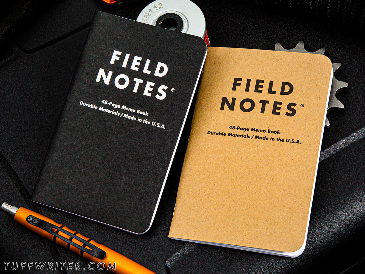 Tuff Notes Field Notes Memo Books - 3-Pack