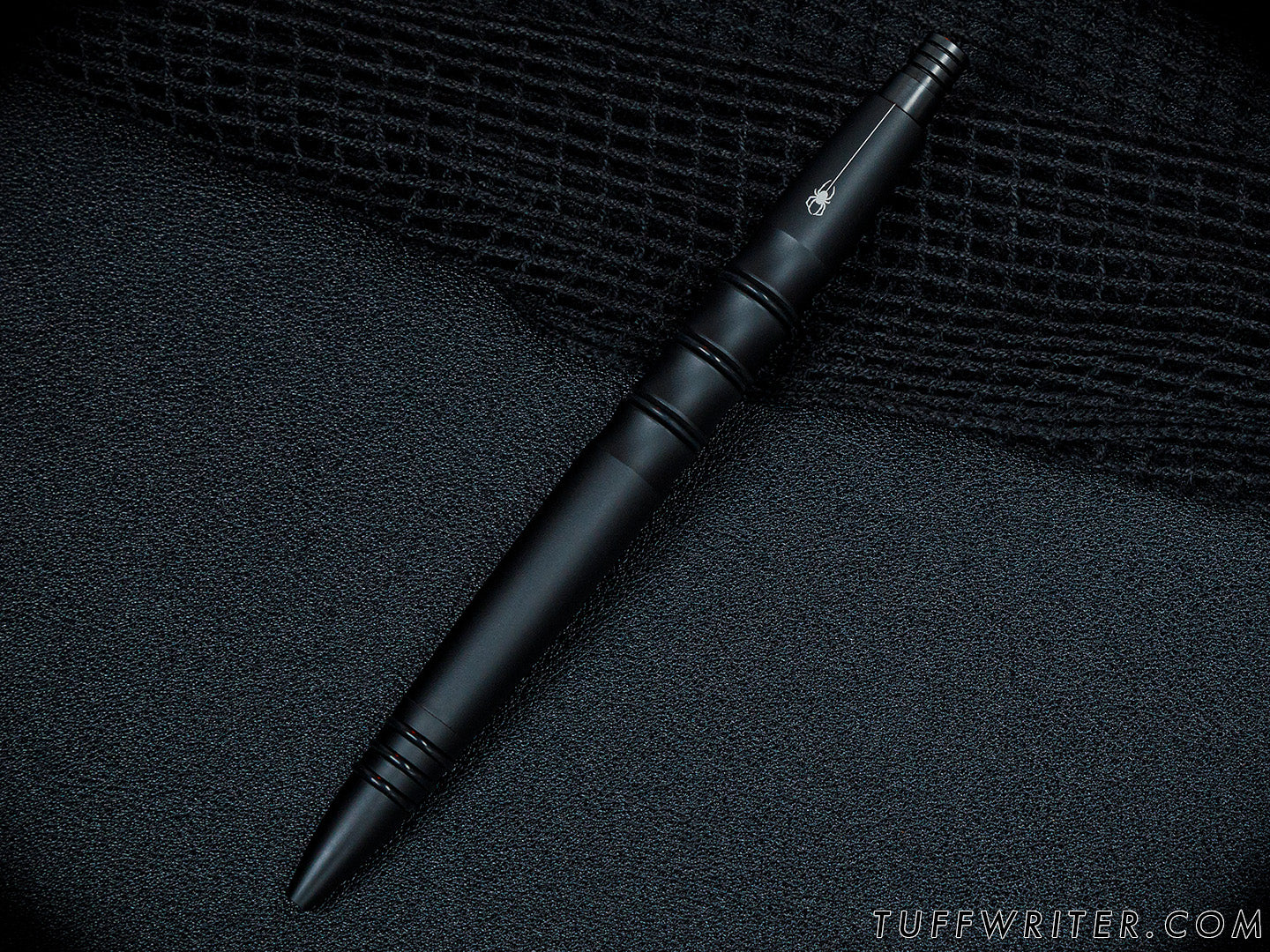 Precision Press SPECIAL MISSION Pen - Aluminum Blackout Cerakote/Spider