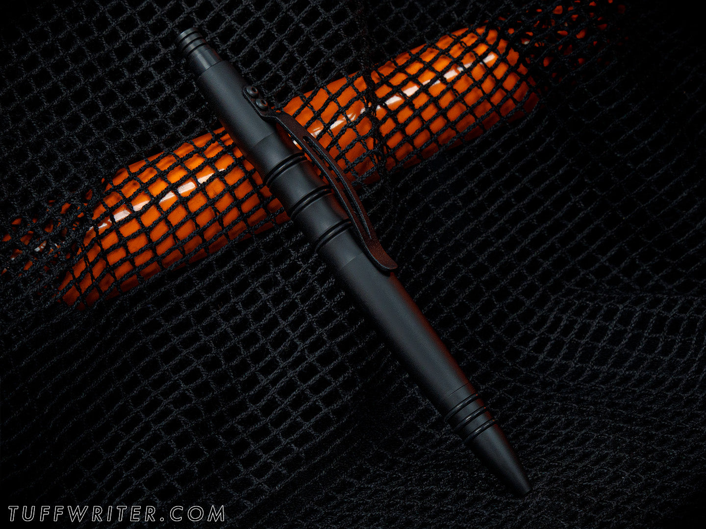 Precision Press SPECIAL MISSION Pen - Aluminum Blackout Cerakote/Spider